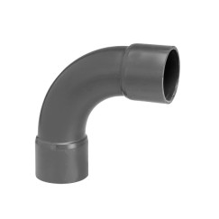 Alkūnės PVC 90° CURVED ELBOW